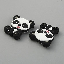 Пищевые экологически чистые силиконовые бусины&nbsp;LS-SIL-WH0010-04C