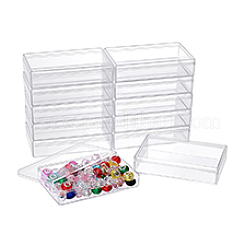 Пластиковые бисера контейнеры с крышкой&nbsp;CON-WH0086-202