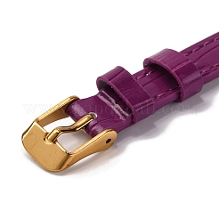 Correas de pulsera con textura de cuero&nbsp;AJEW-K232-01G-10