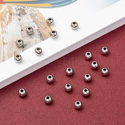 Perles d'espacement en acier inoxydable 316 résistantes au ternissement&nbsp;STAS-G176-46P-C