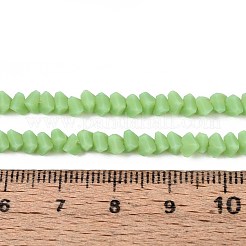 Нити из матовых непрозрачных стеклянных бусин&nbsp;LS-GLAA-N017-4mm-16