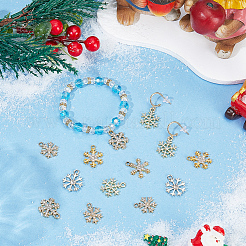 36шт 6 стиля подвески из сплава со стразами&nbsp;FIND-SC0020-04