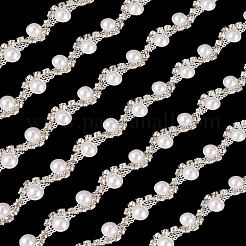 Полукруглые железные цепочки со стразами&nbsp;FIND-TAC0007-17C