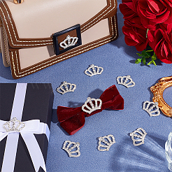 Кабошоны из сплава со стразами&nbsp;FIND-GA0007-48A