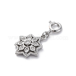 Латунные микро проложить кубического циркония подвески&nbsp;KK-D360-24P