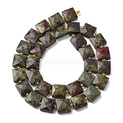 Chapelets de perles de sang de dragon naturel&nbsp;G-F839-A02-01