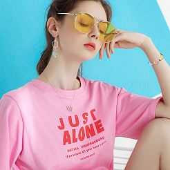 Расписные бусы из натурального дерева&nbsp;WOOD-FH0001-56