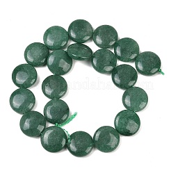 Естественный зеленый авантюрин бисер нитей&nbsp;G375-27A