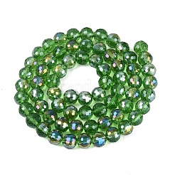 Chapelets de perles en verre transparente  &nbsp;GLAA-Q107-02A-10