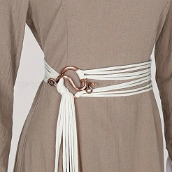 Cinture vintage con catena per la pancia con nappe lunghe multistrato in finta pelle scamosciata&nbsp;FS-WG0892A-05