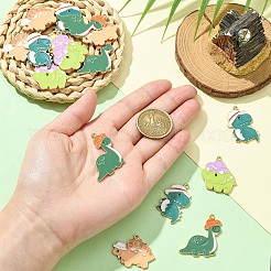 16шт 4 стиля подвески из сплава с эмалью&nbsp;FIND-YW0006-88