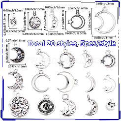 100шт 20 стиля подвески из сплава в тибетском стиле&nbsp;FIND-BM0001-17
