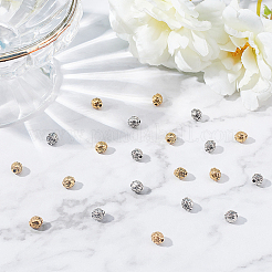 Сплавочные овальные бусины тибетского стиля &nbsp;PALLOY-PH0001-13