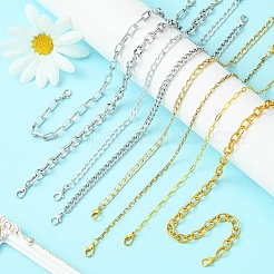 8 шт. алюминиевые цепочки для подвески&nbsp;HJEW-CJ00081