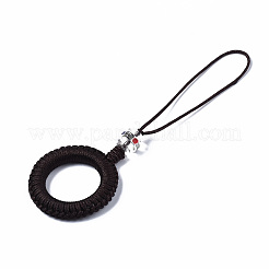 Borlas de poliéster tejidas grandes decoraciones colgantes&nbsp;FIND-N052-001C