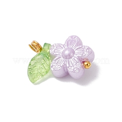 Имитация жемчуга акриловыми подвесками&nbsp;PALLOY-JF04335-01