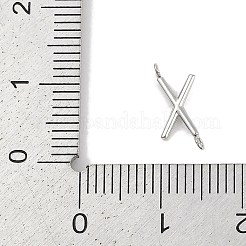 Подвески-буквы из нержавеющей стали 304&nbsp;LS-STAS-M108-01P-24