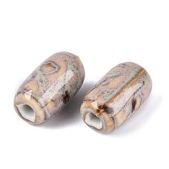 Cuentas de porcelana vintage hechas a mano&nbsp;PORC-N013-12-19
