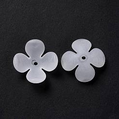 Матовые акриловые колпачки из бисера&nbsp;OACR-G014-01