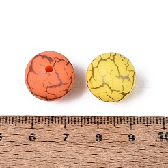 Bedruckte Silikonperlen&nbsp;SIL-N006-26