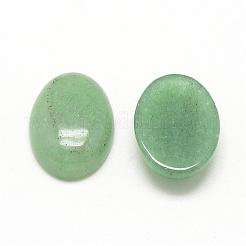 Natürlichen grünen Aventurin Cabochons&nbsp;G-R415-14x10-43