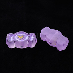 Прозрачные акриловые бусины&nbsp;MACR-S374-05B-03