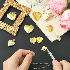 8шт 8 стиля латунные подвески-медальоны&nbsp;KK-CJ0003-60