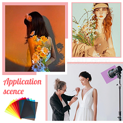 60 шт. 10-х цветные листы ПВХ пластика&nbsp;FIND-DR0002-09