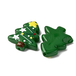 Cuentas de murano hechas a mano con tema navideño&nbsp;X-LAMP-I027-07G