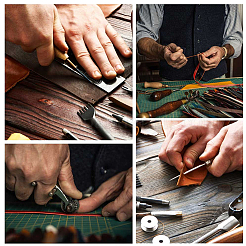 3 рулон 3-х видов матовой ленты из искусственной кожи&nbsp;DIY-GF0008-60