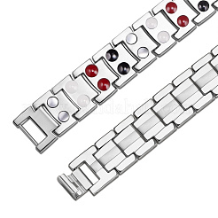 Uhrenarmbänder mit Panther-Kette aus Edelstahl&nbsp;JB672A