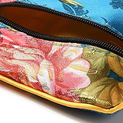 Квадратные тканевые сумки с кисточками в китайском стиле&nbsp;LS-PW-WG62144-10