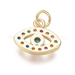 Латунные микро проложить кубического циркония подвески&nbsp;ZIRC-I032-70G