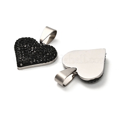 201 подвеска из нержавеющей стали и глины&nbsp;STAS-R166-02A-P