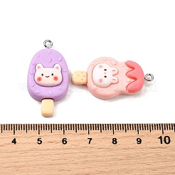 Подвески из непрозрачной смолы&nbsp;LS-CRES-D313-06P