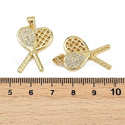 Латунные микро проложить кубического циркония подвески&nbsp;KK-S526-10G-B