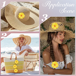 20 fleur artificielle en EVA&nbsp;DIY-SP0008-72C