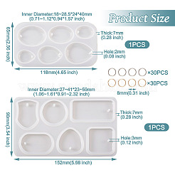 Силиконовые Молды для подвесок своими руками&nbsp;DIY-TA0005-19