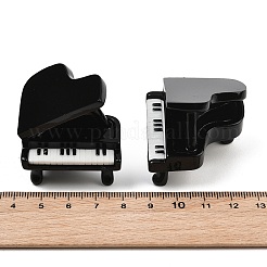 Miniatur-Flügel-Ornamente aus Kunstharz mit Musikinstrumentenmotiv&nbsp;RE-CBA17C4-20E