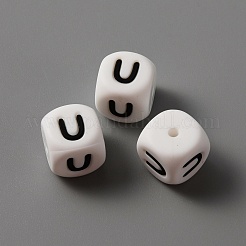 Пищевые экологически чистые силиконовые бусины&nbsp;SIL-WH0001-41U