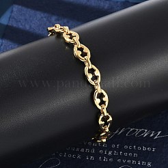 Bracelets à maillons ovales en acier inoxydable 304 pour femmes et hommes&nbsp;BJEW-F488-48A-G