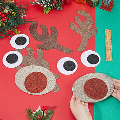 2 комплект рождественских украшений из нетканых материалов&nbsp;DIY-GF0011-77A