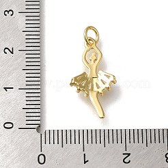 Покрытие стойки латунь микропаве прозрачные подвески из кубического циркония KK-K373-15G