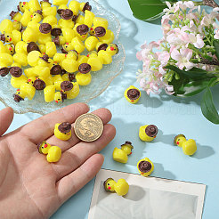 150 шт. скульптура утки из смолы для украшения витрины&nbsp;DJEW-CA0001-51