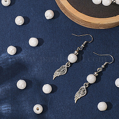 100 шт. перламутровые фарфоровые круглые бусины ручной работы&nbsp;PORC-PA0001-11