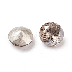 K9 cabochons de strass en verre de pointus dos&nbsp;X-RGLA-P030-06B-001SA