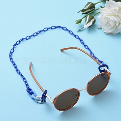 Personalisierte abs kunststoff kabelkette halsketten&nbsp;NJEW-JN02847