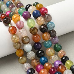 Природный агат бисер нитей&nbsp;G-M437-C01-01T