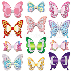 GLOBLELAND Butterfly Bow Cutting Dies for Card Making 3D Layered Bowknot Metal Die Cuts Cutting Dies Template DIY Scrapbooking Embossing Paper Album Craft Decor