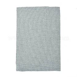 Tessuto di lino di cotone, copridivano, accessori d'abbigliamento , Gainsboro, 29~30x19~20x0.07cm